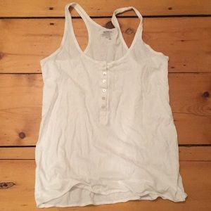 Loose white tank